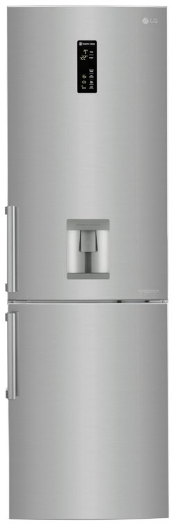 LG - GBF59PZKZB No Frost - Fridge Freezer - Shiny Steel